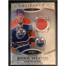 2018-19 Artifacts Rookie Sweaters Jesse Puljujarvi #RS-SP