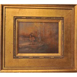 18LN-1-511 OIL ON BOARD