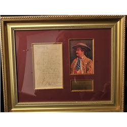 18JB-52 PAWNEE BILL LETTER