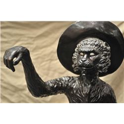 18PG-54 WOODEN MONKEY CARVING