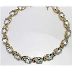 19CAI-55 AQUAMARINE BRACELET