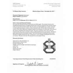 18CAI-18 ONYX  DIAMOND PENDANT