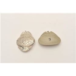 18DC-95 POST OFF. BADGE