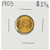 Image 1 : 1903 $2 1/2 Liberty Head Quarter Eagle Gold Coin