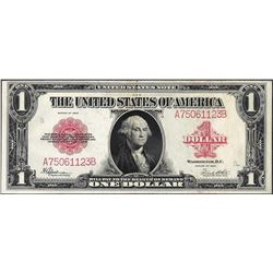 1923 $1 Legal Tender Red Seal Note