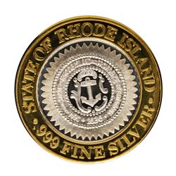 .999 Fine Silver Foxwoods Resort Casino Rhode Island $10 Limited Edition Gaming