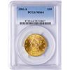 Image 1 : 1901-S $10 Liberty Head Eagle Gold Coin PCGS MS64