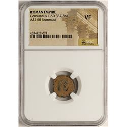 Constantius II, 337-361 AD Ancient Roman Empire NGC VF