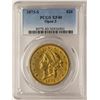 Image 1 : 1873-S Open 3 $20 Liberty Head Double Eagle Gold Coin PCGS XF40