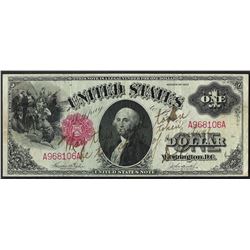 1917 $1 Legal Tender Note w/ Good Luck Signature