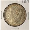 Image 1 : 1887 $1 Morgan Silver Dollar Coin Nice Toning