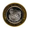 Image 2 : .999 Fine Silver Sam's Town Casino Las Vegas $10 Limited Edition Gaming Token