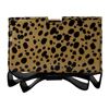 Image 1 : NWT Zac Posen Leopard Print Bow Clutch Bag