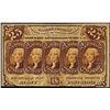 Image 1 : July 17, 1862 Twenty-Five Cent First Issue Fractional Currency Note