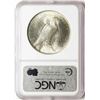 Image 2 : 1923 $1 Peace Silver Dollar Coin NGC MS65