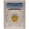 Image 1 : 1925-D $2 1/2 Indian Head Quarter Eagle Gold Coin PCGS MS61