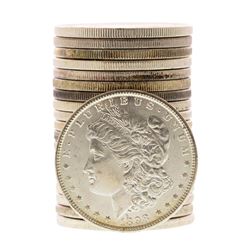 Roll of (20) Brilliant Uncirculated 1898-O $1 Morgan Silver Dollar Coins