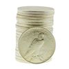 Image 2 : Roll of (20) Brilliant Uncirculated 1922 $1 Peace Silver Dollar Coins
