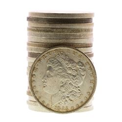 Roll of (20) Brilliant Uncirculated 1885-O $1 Morgan Silver Dollar Coins
