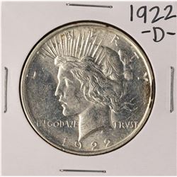 1922-D $1 Peace Silver Dollar Coin