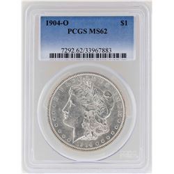 1904-O $1 Morgan Silver Dollar Coin PCGS MS62