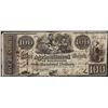 Image 1 : 1840 $100 Agricultural Bank of Mississippi Natchez Obsolete Note
