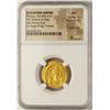Image 1 : AD 602-610 Phocas Byzantine Empire Solidus Ancient Gold Coin NGC AU
