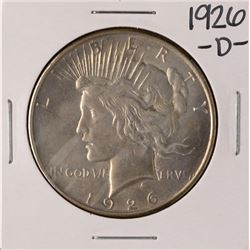 1926-D $1 Peace Silver Dollar Coin