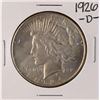 Image 1 : 1926-D $1 Peace Silver Dollar Coin