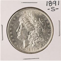 1891-S $1 Morgan Silver Dollar Coin