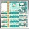 Image 1 : Lot of (4) 1988 Peru Diez Mil Intis Uncirculated Bank Notes