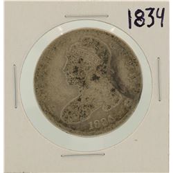 1834 Capped Bust Half Dollar Coin