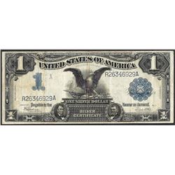 1899 $1 Black Eagle Silver Certificate Note