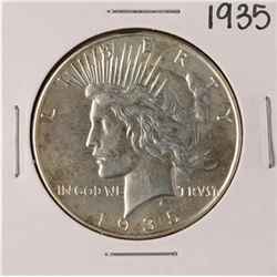 1935 $1 Peace Silver Dollar Coin