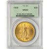 Image 1 : 1928 $20 St. Gaudens Double Eagle Gold Coin PCGS MS63 Old Green Holder