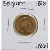 Image 1 : 1876 Belgium Leopold 20 Francs Gold Coin