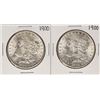 Image 1 : Lot of (2) 1900 $1 Morgan Silver Dollar Coins