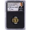 Image 1 : 1792-2017 Half Disme 1/10 oz. Gold Medal NGC PF70 W/Edmund C. Moy Signature