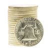 Image 2 : Roll of (20) Brilliant Uncirculated 1963-D Franklin Half Dollar Coins