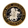 Image 1 : .999 Silver Chief Medicine Crow $10 Limited Native American Series Gaming Token