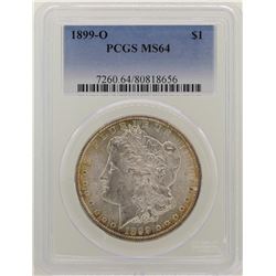 1899-O $1 Morgan Silver Dollar Coin PCGS MS64