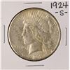 Image 1 : 1924-S $1 Peace Silver Dollar Coin