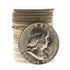 Image 1 : Roll of (20) Brilliant Uncirculated 1961-D Franklin Half Dollar Coins