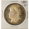 Image 1 : 1881-O $1 Morgan Silver Dollar Coin Nice Toning