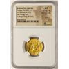Image 1 : AD 610-641 Heraclius Byzantine Empire Solidus Ancient Gold Coin NGC MS