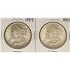 Image 1 : Lot of (2) 1889 $1 Morgan Silver Dollar Coins