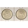 Image 2 : Lot of (2) 1889 $1 Morgan Silver Dollar Coins