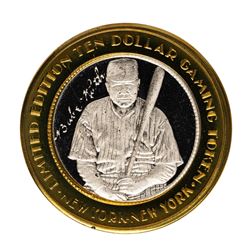 .999 Fine Silver New York New York Las Vegas, Nevada $10 Limited Edition Gaming