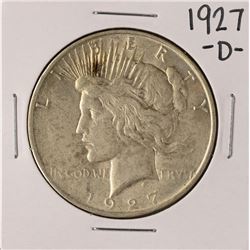 1927-D $1 Peace Silver Dollar Coin