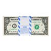 Image 1 : Pack of (100) Consecutive 2013 $1 Federal Reserve STAR Notes Dallas